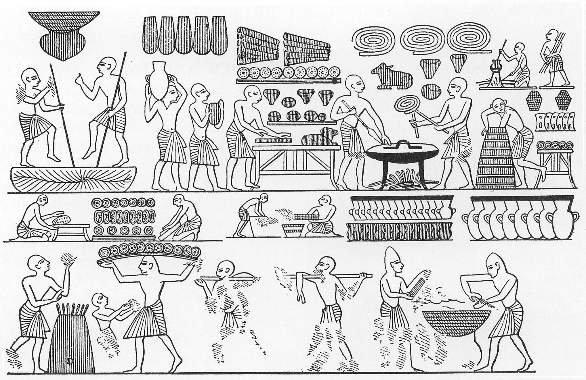 The court bakery of Ramesses III.